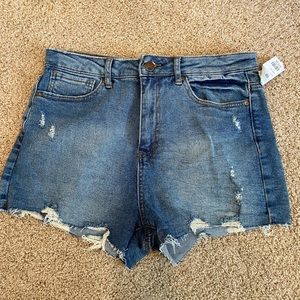Tilly’s RSQ Jean shorts BRAND NEW WITH TAGS Curvy high rise short shorts size 29